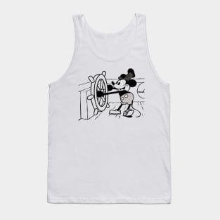 Mickey at the Helm - Steamboat Willie Tribute Tank Top